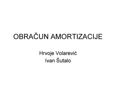 Hrvoje Volarević Ivan Šutalo