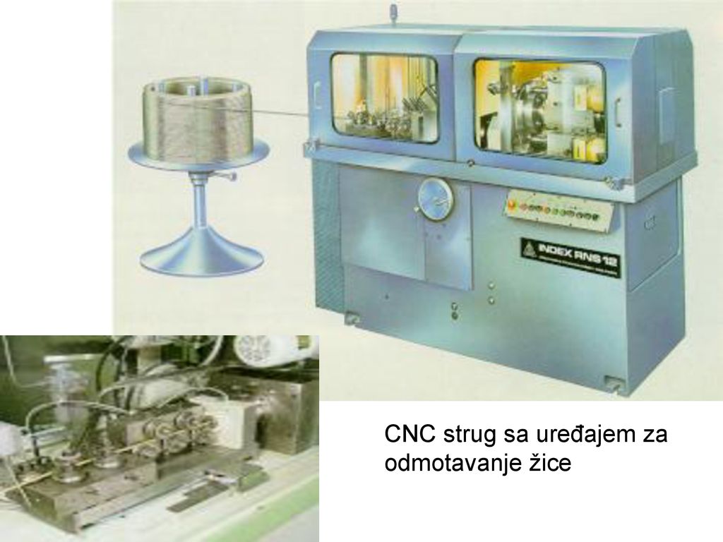 CNC strug sa uređajem za