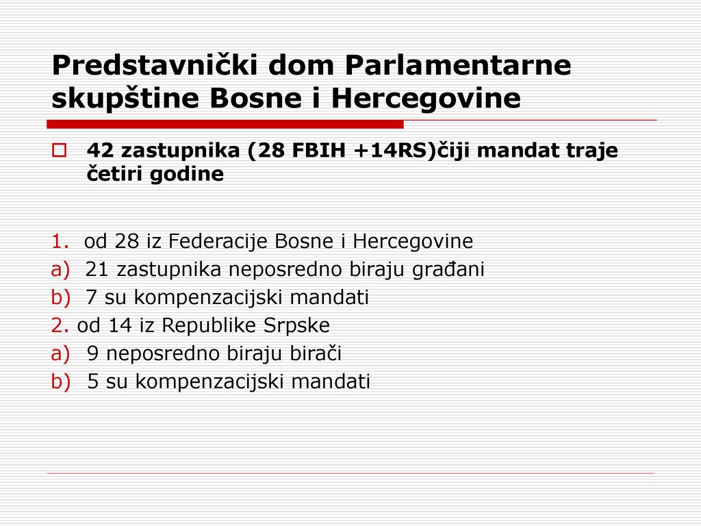 Predstavnički dom Parlamentarne skupštine Bosne i Hercegovine