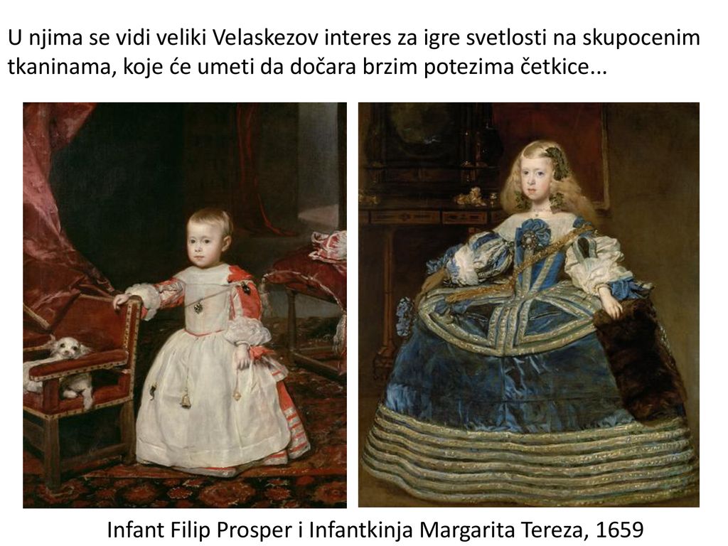 Infant Filip Prosper i Infantkinja Margarita Tereza, 1659