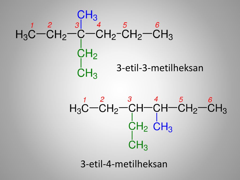 3-etil-3-metilheksan 3-etil-4-metilheksan
