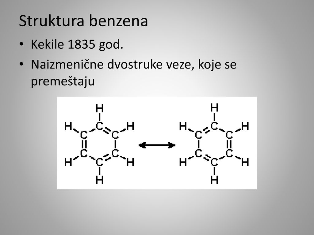 Struktura benzena Kekile 1835 god.