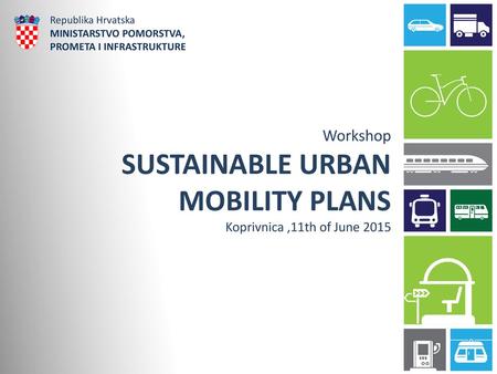 SUSTAINABLE URBAN MOBILITY PLANS