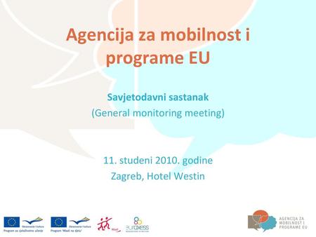 Agencija za mobilnost i programe EU Savjetodavni sastanak