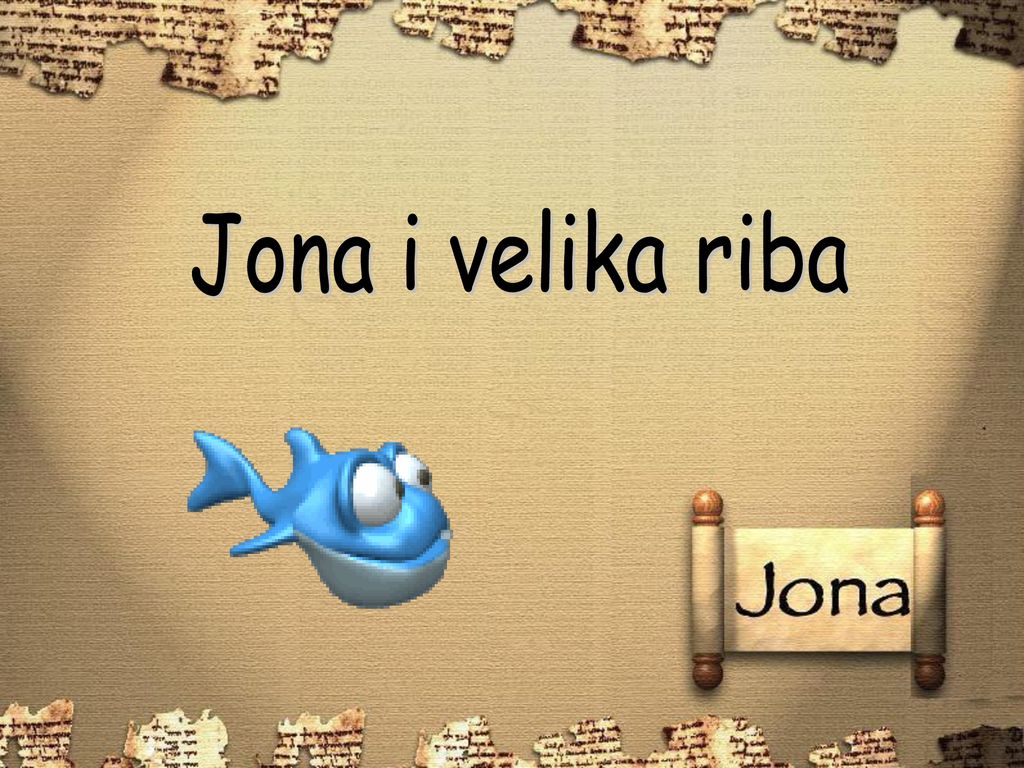 Jona i velika riba