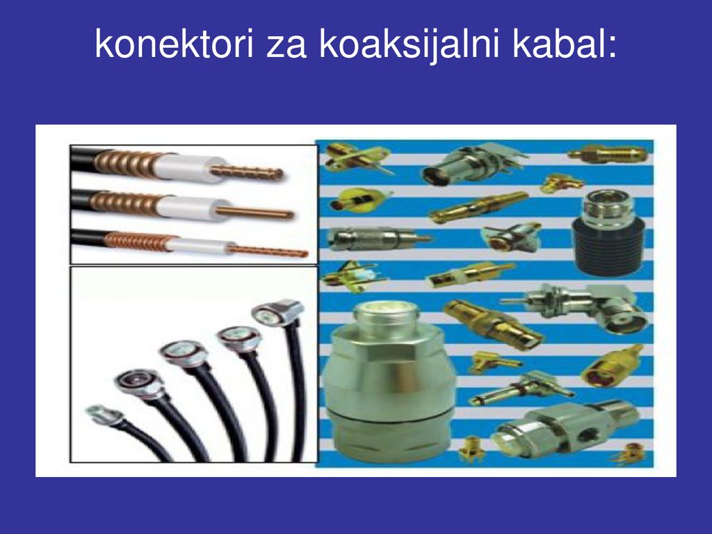 konektori za koaksijalni kabal: