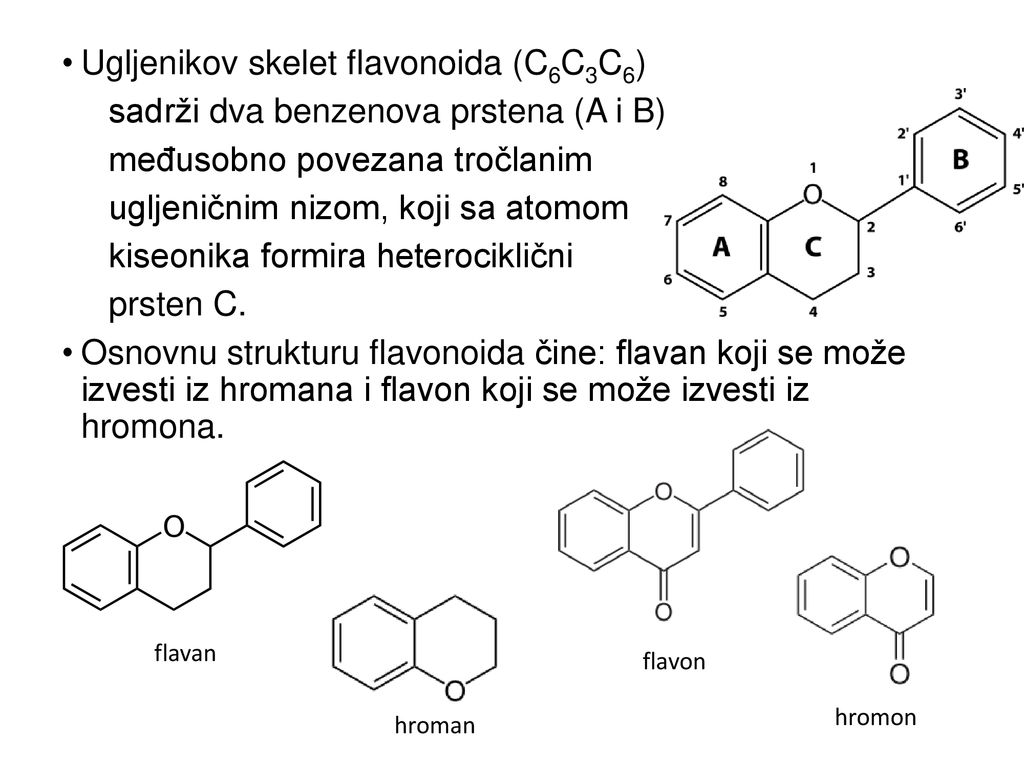 Ugljenikov skelet flavonoida (C6C3C6)