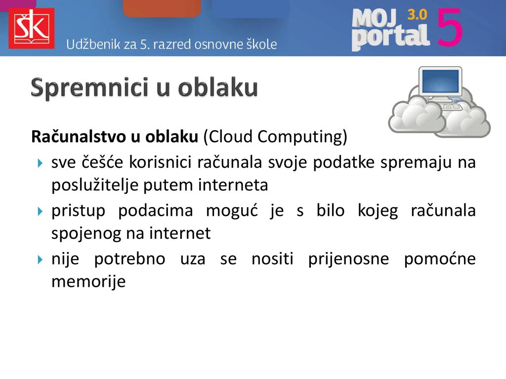 Spremnici u oblaku Računalstvo u oblaku (Cloud Computing)