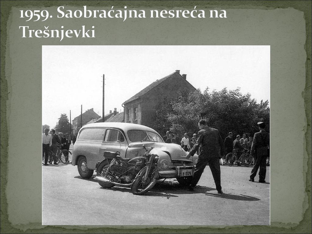 1959. Saobraćajna nesreća na Trešnjevki