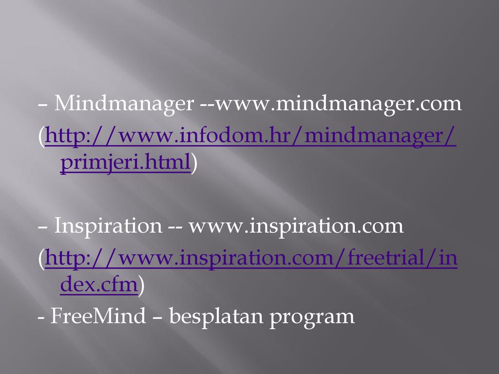 – Mindmanager --