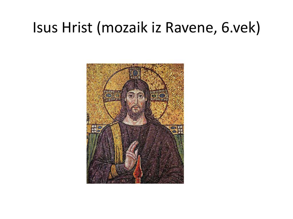 Isus Hrist (mozaik iz Ravene, 6.vek)