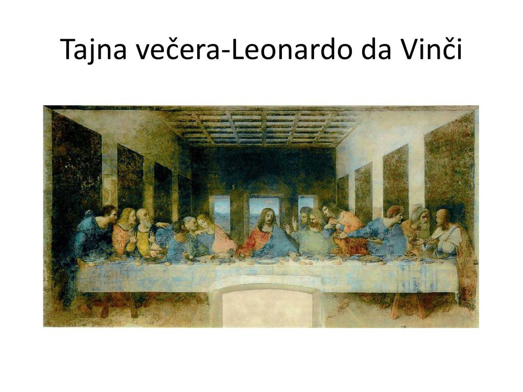 Tajna večera-Leonardo da Vinči