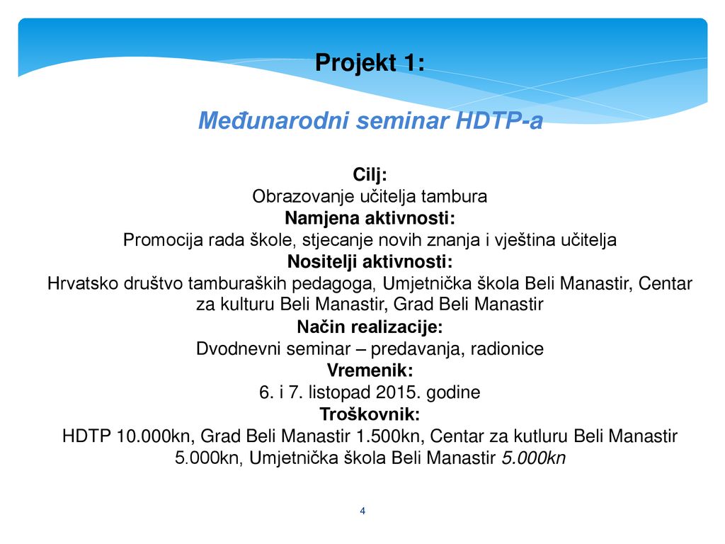Međunarodni seminar HDTP-a