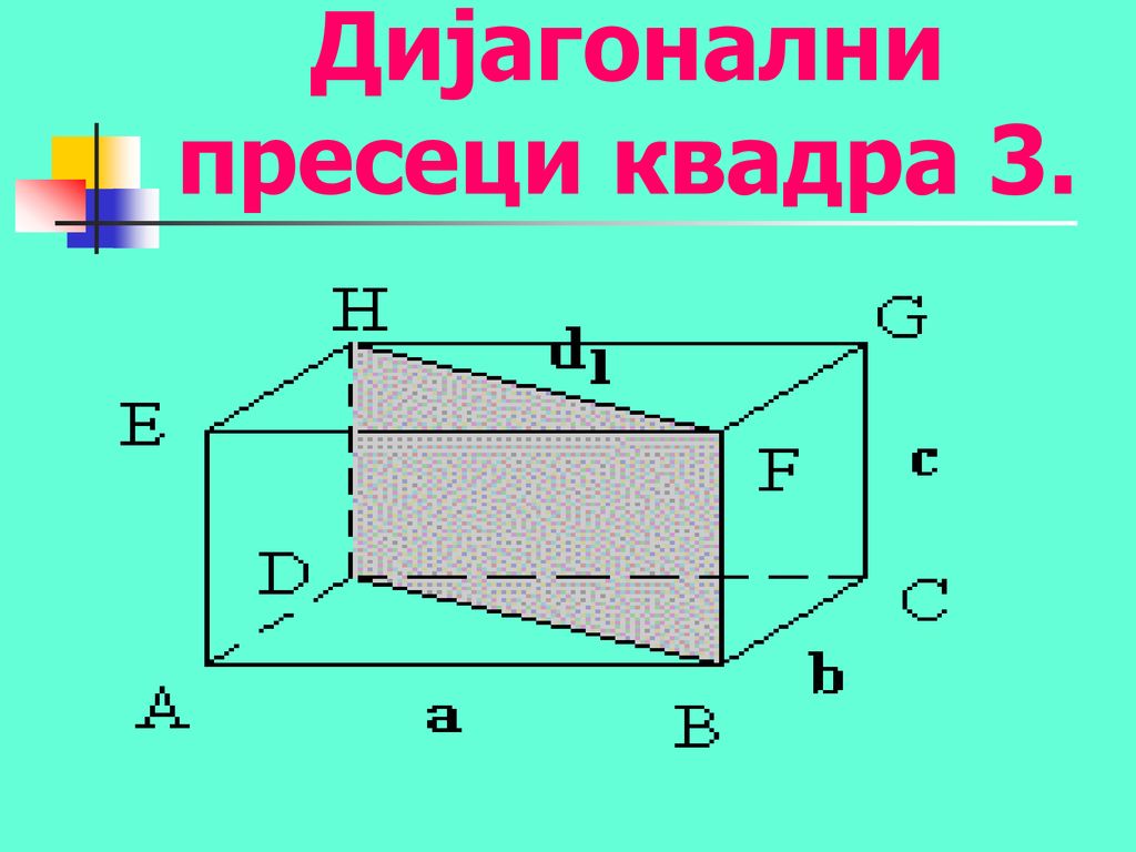 Дијагонални пресеци квадра 3.