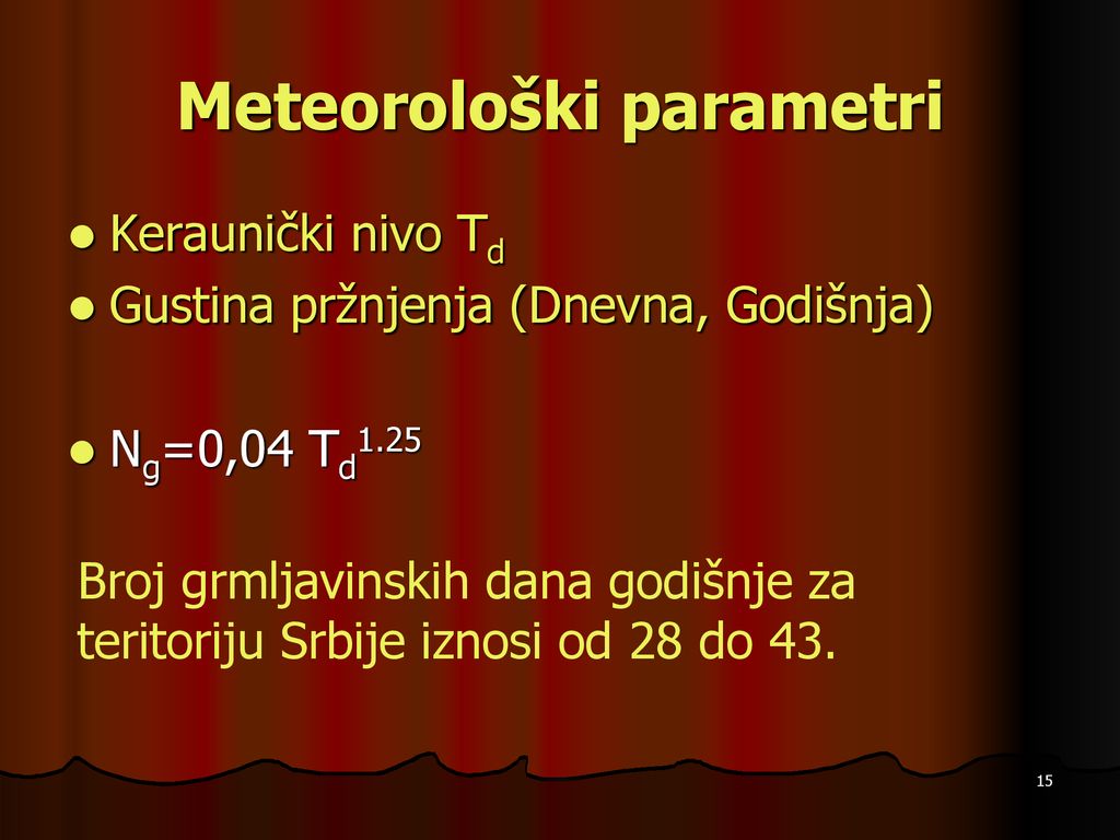 Meteorološki parametri