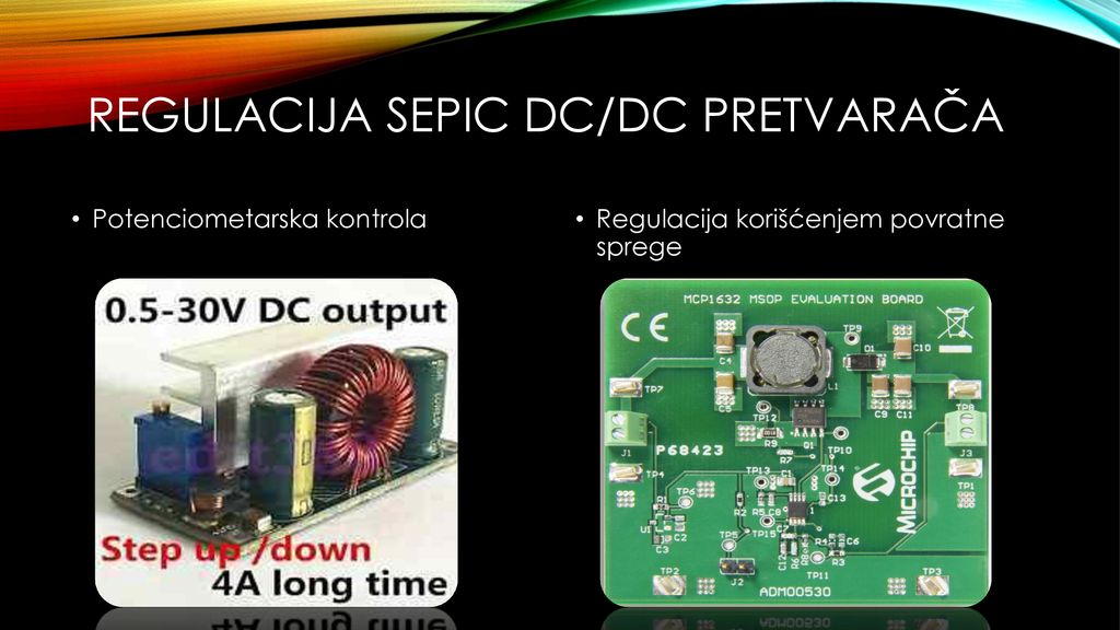 Regulacija SEPIC DC/DC pretvarača