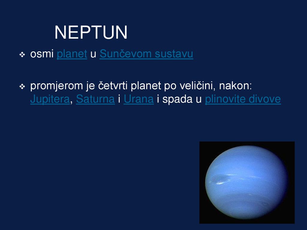 NEPTUN osmi planet u Sunčevom sustavu