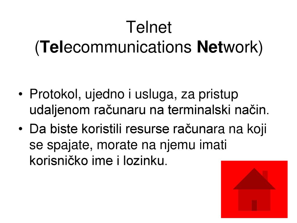 Telnet (Telecommunications Network)