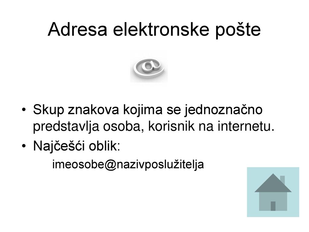 Adresa elektronske pošte