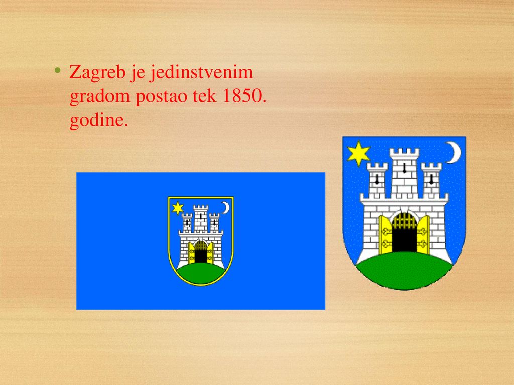Zagreb je jedinstvenim gradom postao tek godine.