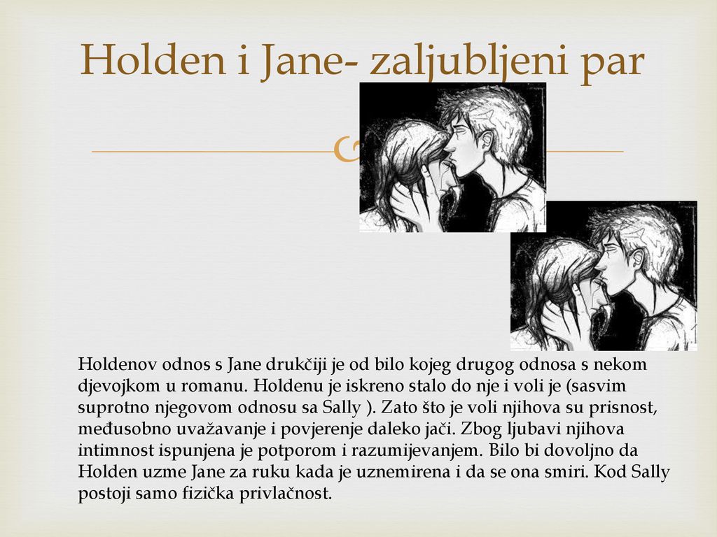 Holden i Jane- zaljubljeni par