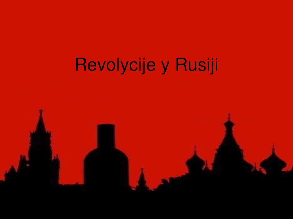 Revolycije y Rusiji