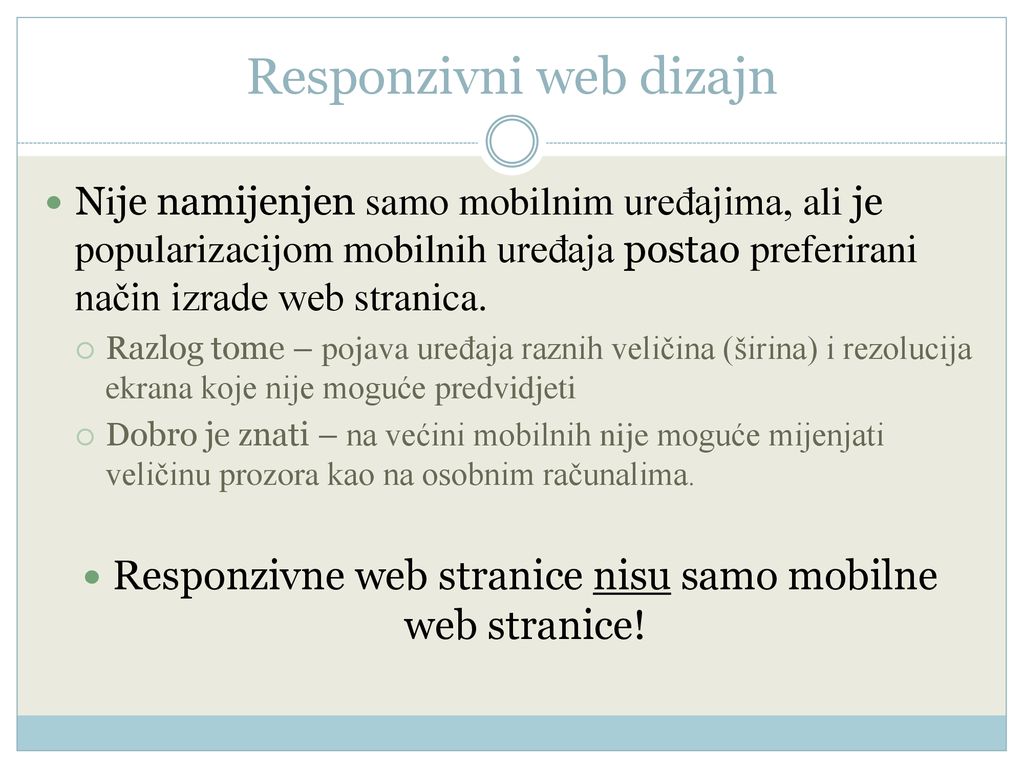 Responzivni web dizajn