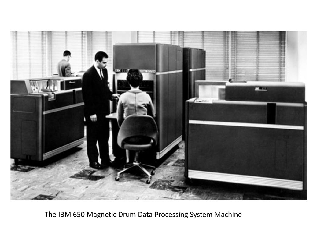 The IBM 650 Magnetic Drum Data Processing System Machine