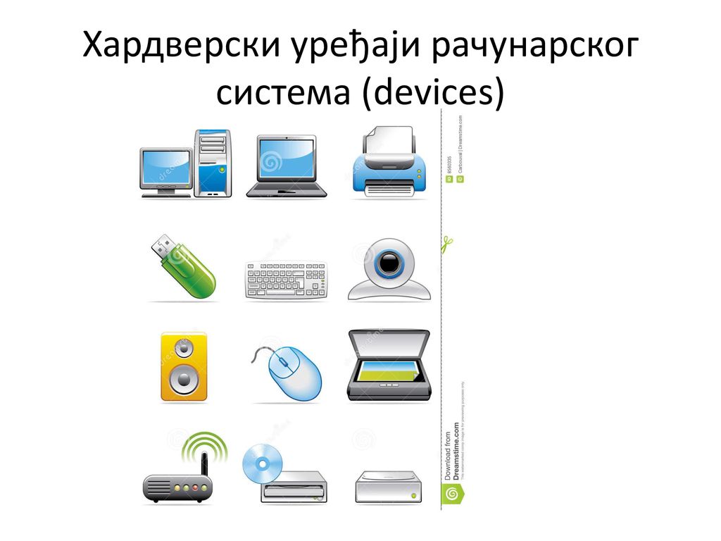 Хардверски уређаји рачунарског система (devices)