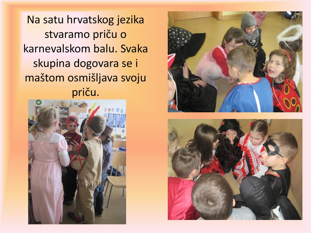 Na satu hrvatskog jezika stvaramo priču o karnevalskom balu