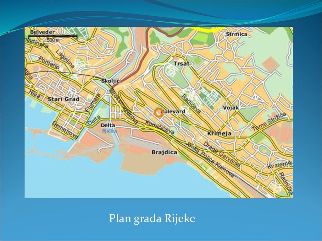 Plan grada Rijeke