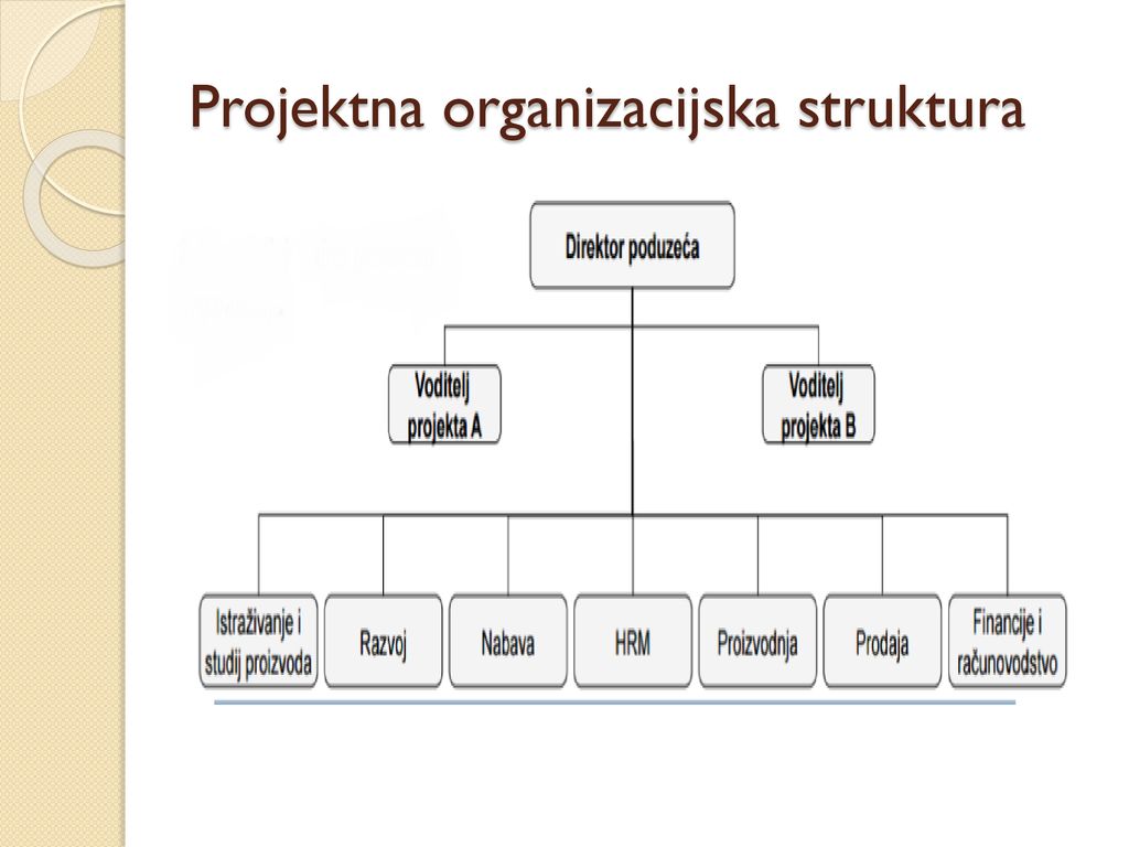 Projektna organizacijska struktura