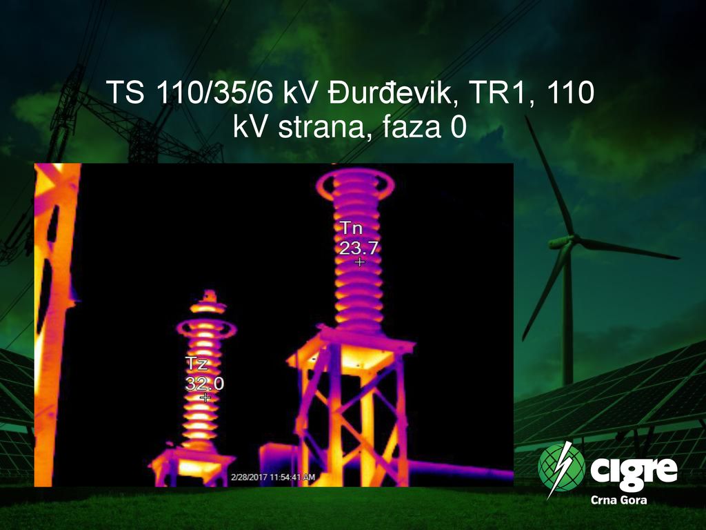 TS 110/35/6 kV Đurđevik, TR1, 110 kV strana, faza 0