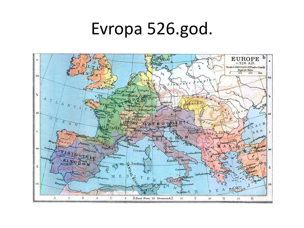 Evropa 526.god.