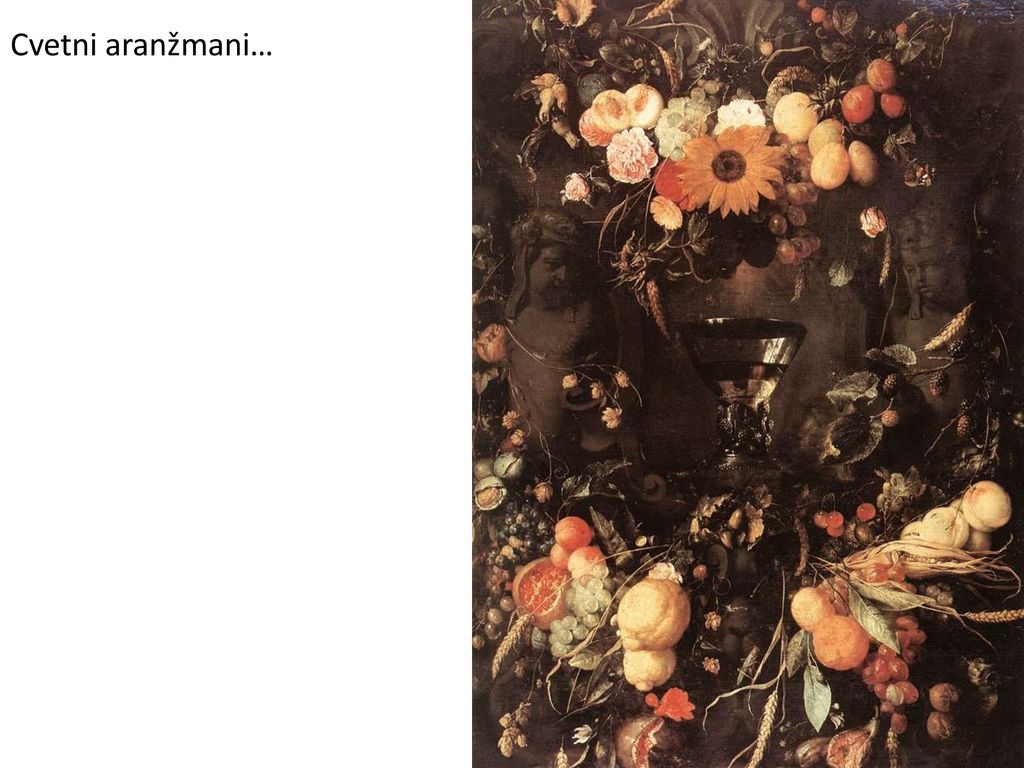 Cvetni aranžmani… jan davidsz de heem, vers 1650