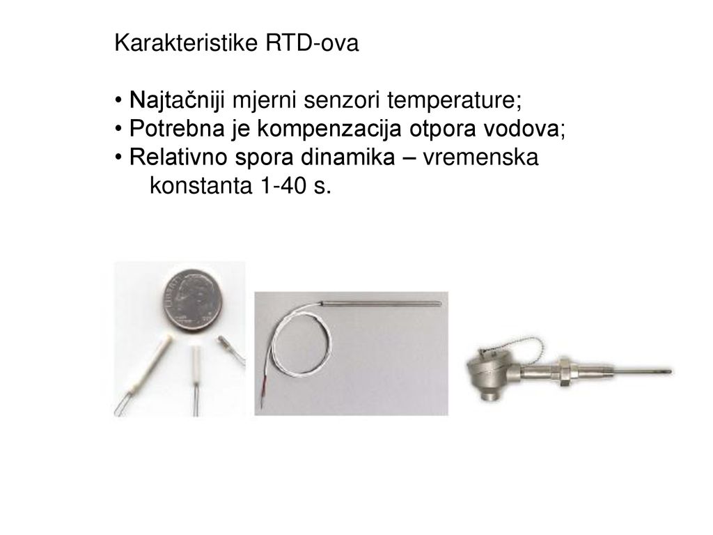 Karakteristike RTD-ova
