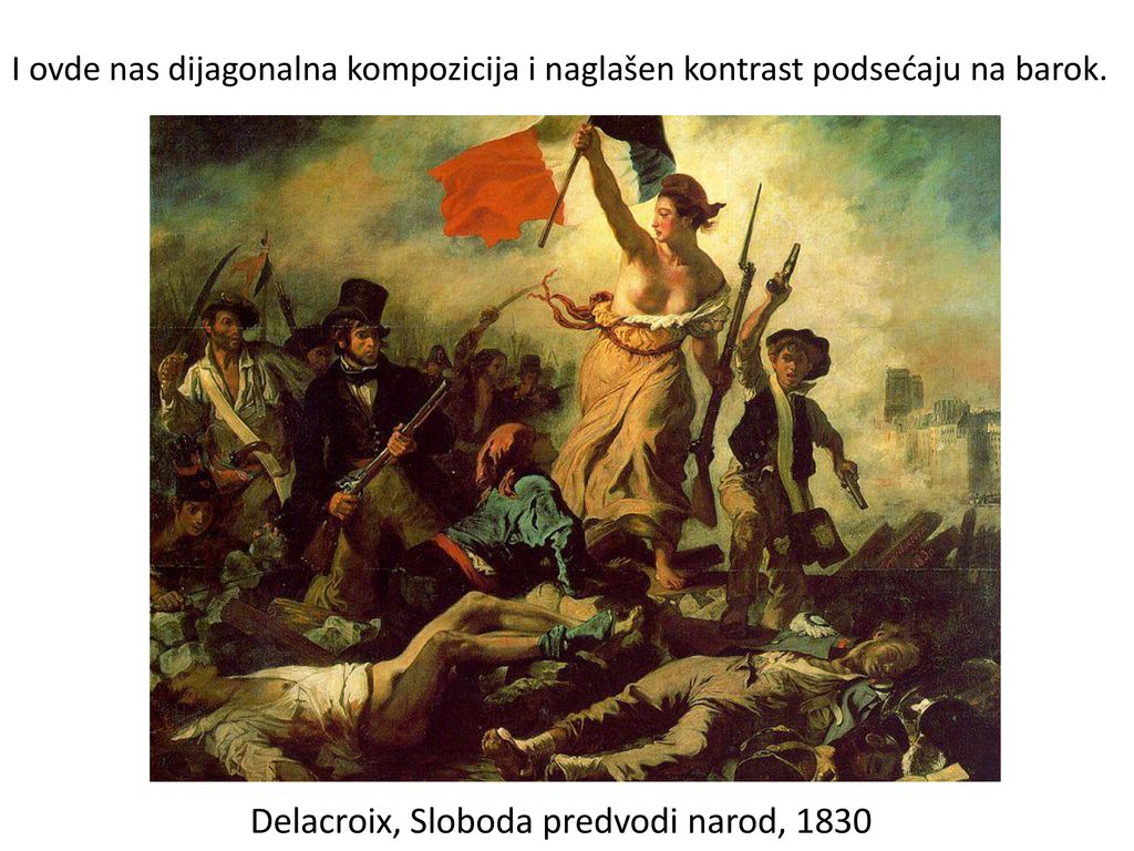Delacroix, Sloboda predvodi narod, 1830