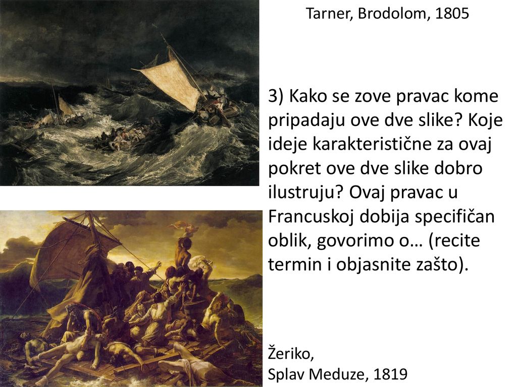 Tarner, Brodolom, 1805