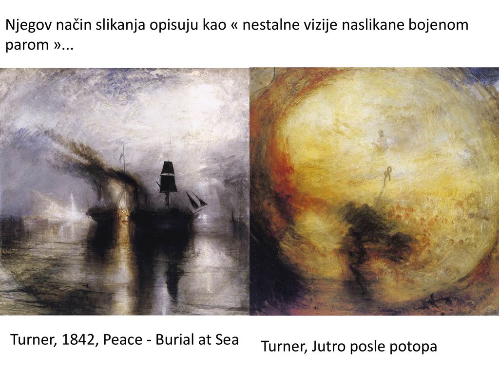 Turner, 1842, Peace - Burial at Sea