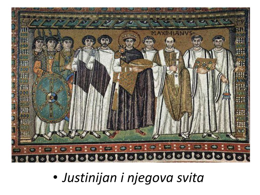 Justinijan i njegova svita