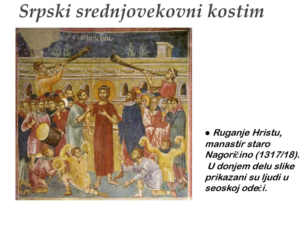 Srpski srednjovekovni kostim